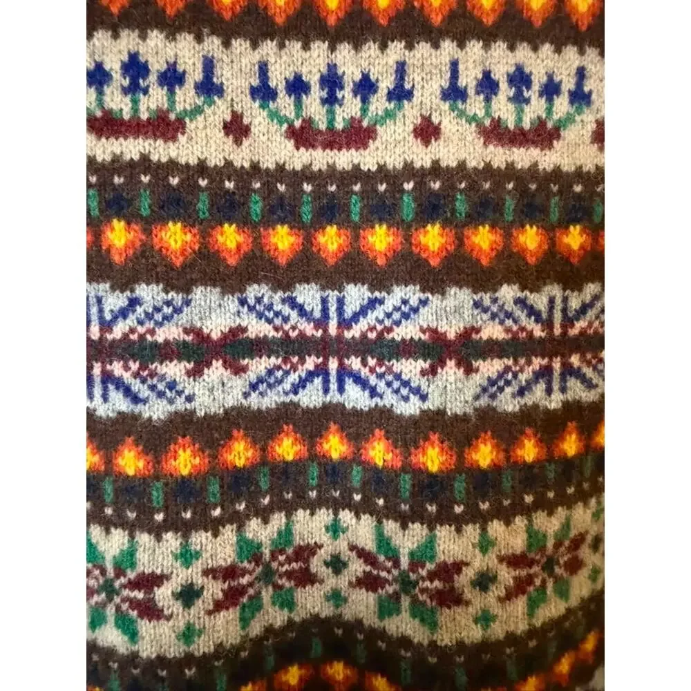 NWT J.Crew Lambs' Wool Fair Isle sweater-vest Men's sz. S